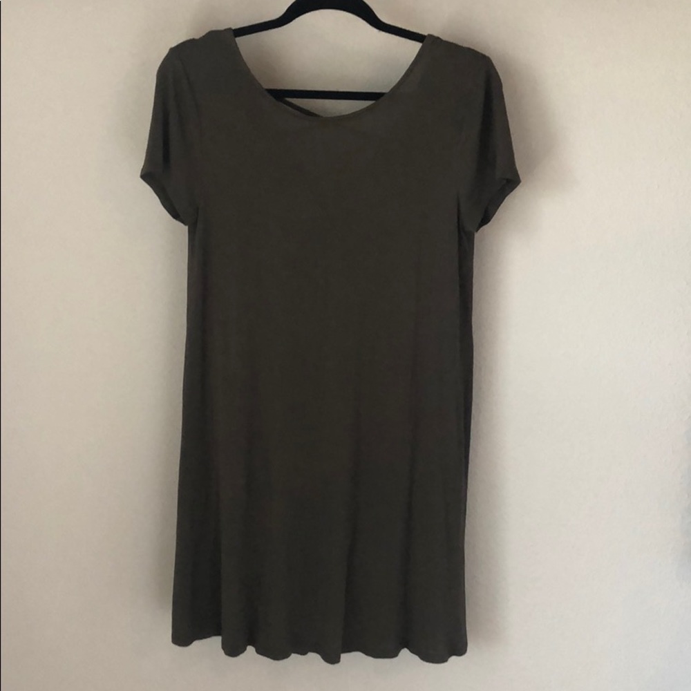 Dark Green Dress